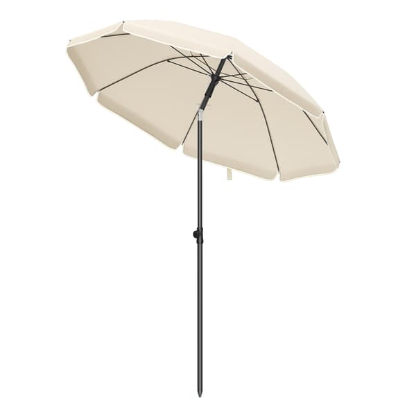 Strandparasoll 160 cm Beige