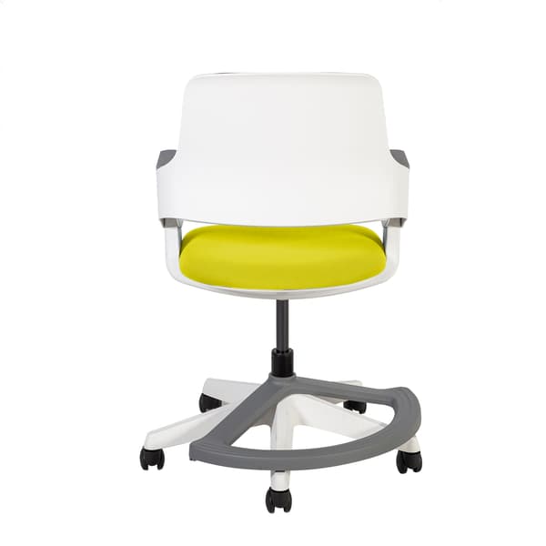 Børnestol ROOKEE 64x64x76-93 cm Gul