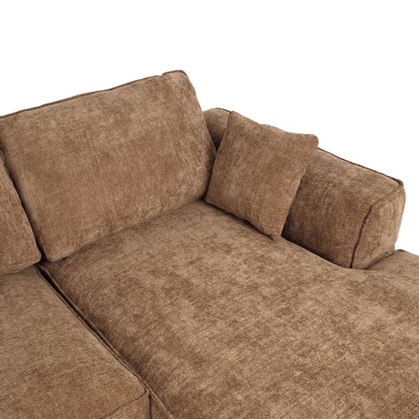 Hörnsoffa OLIVIA 295x104x170 cm Beige