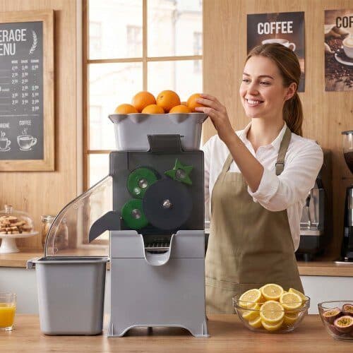 Professionel appelsinpresser NS2000E-6 360x430x550 mm 100W