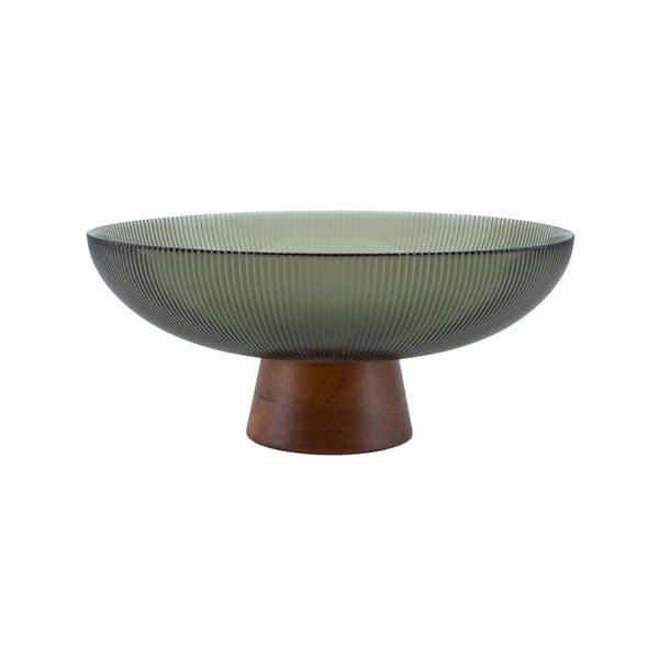 Fruktskål 26x11 cm Glas, Fruit Bowl