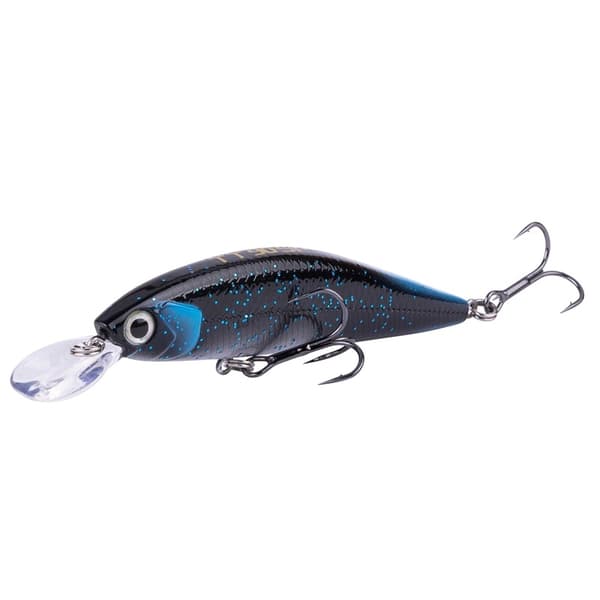 Shimano Lure Yasei Trigger Twitch D-SP 90mm 1.5m-3m Sort Blå