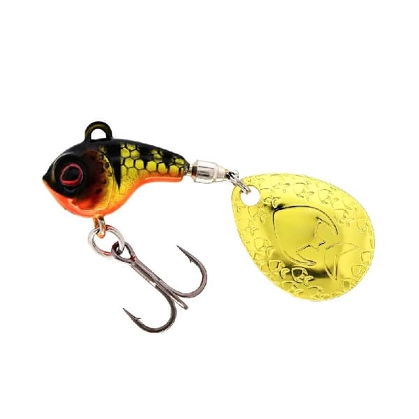 Westin Dropbite Tungsten Spin Tail Jig 2cm 13g Bling Perch