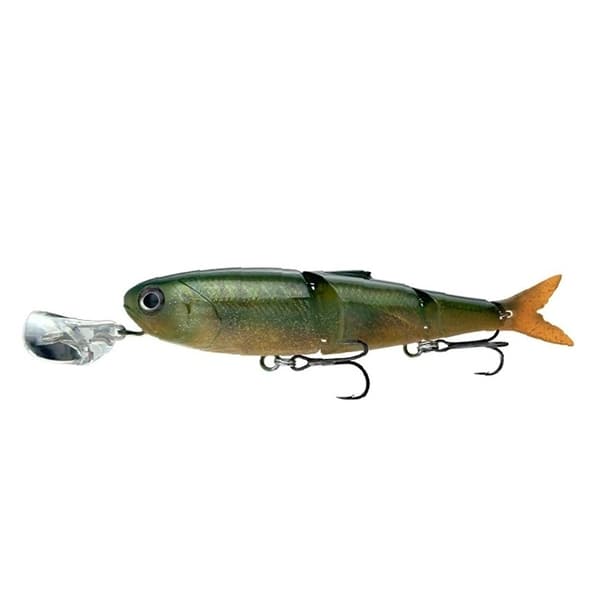 Headbanger Spitfire 16cm 54g - Motorolie/Grøn