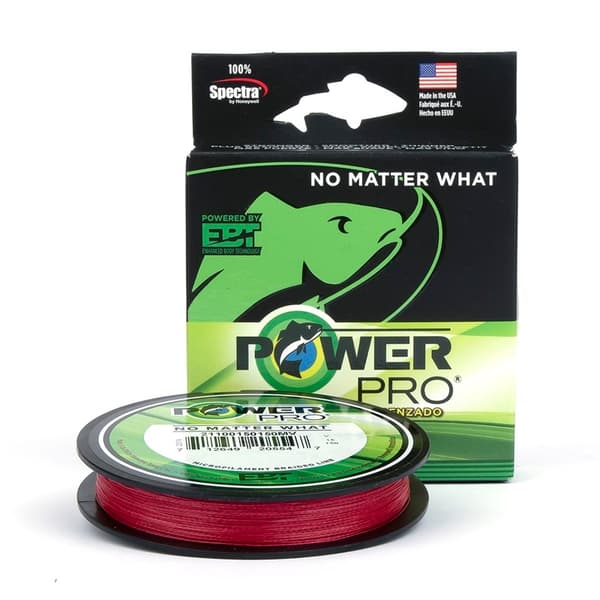 PowerPro Line 135m 0.10mm 5kg Vermillion Rød