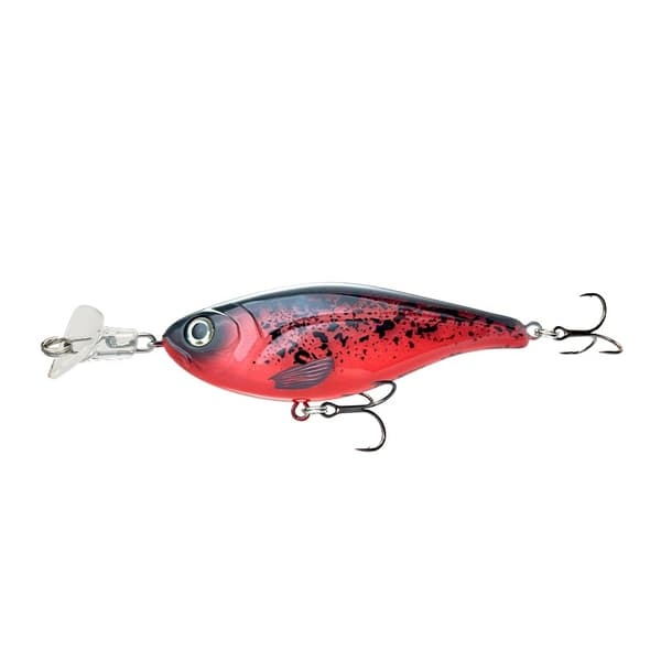 Headbanger Cranky Shad 6,4cm 10g - Rød/Sort