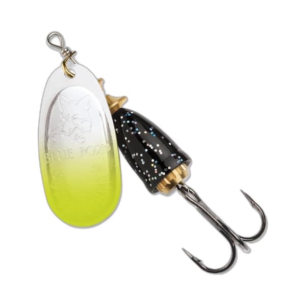 Blue Fox Vibrax Fluorescent Spinnare 6g - CBF