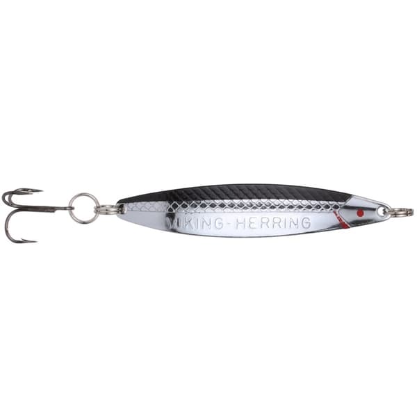 Wiggler Viking Herring Sølv Sort 10g