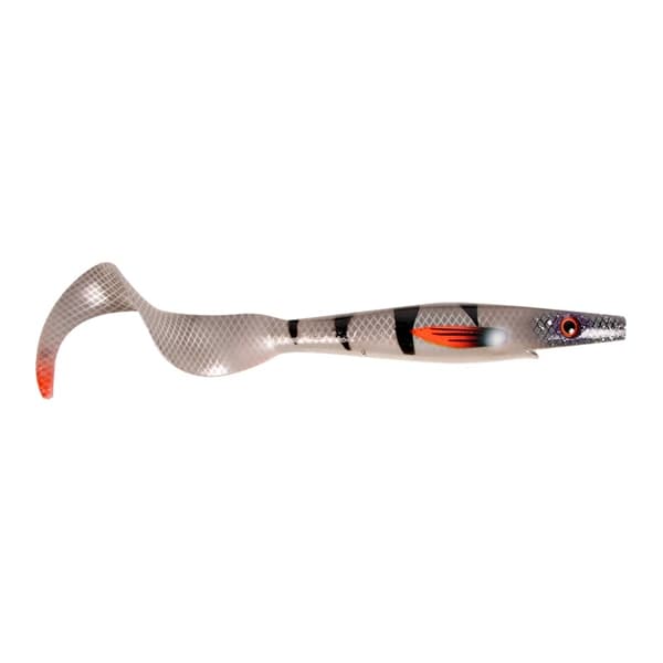 Pig Tail Jr, 23cm, 37g - Sølv Koi - 2 stk