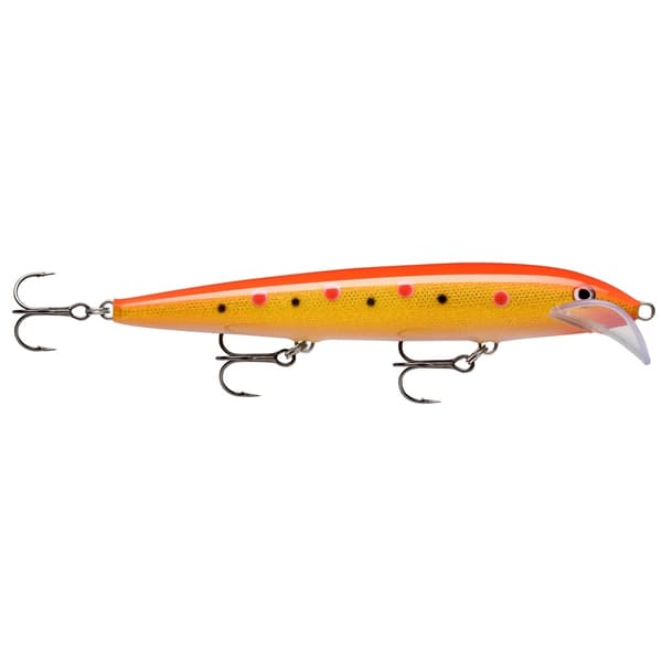 Rapala Scatter Rap Husky 13cm - Spotted Fluorecent Red