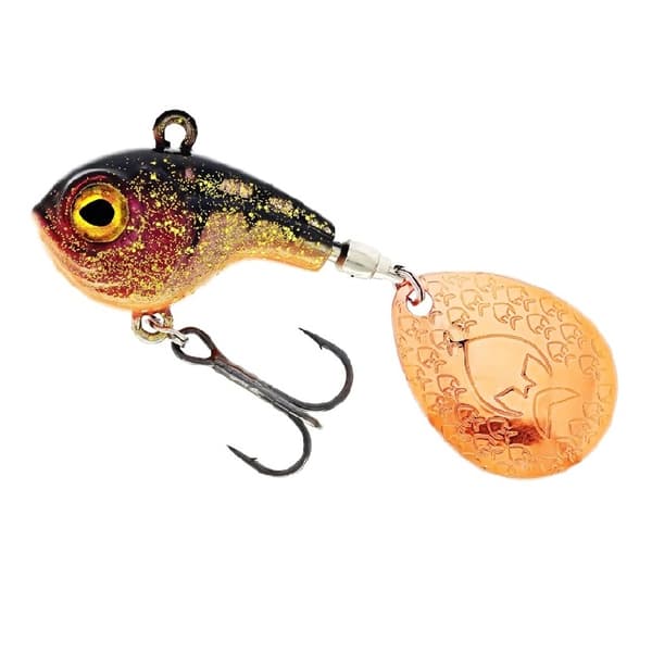 Westin Dropbite Spin Tail Jig 3,4cm 17g Copper Perch