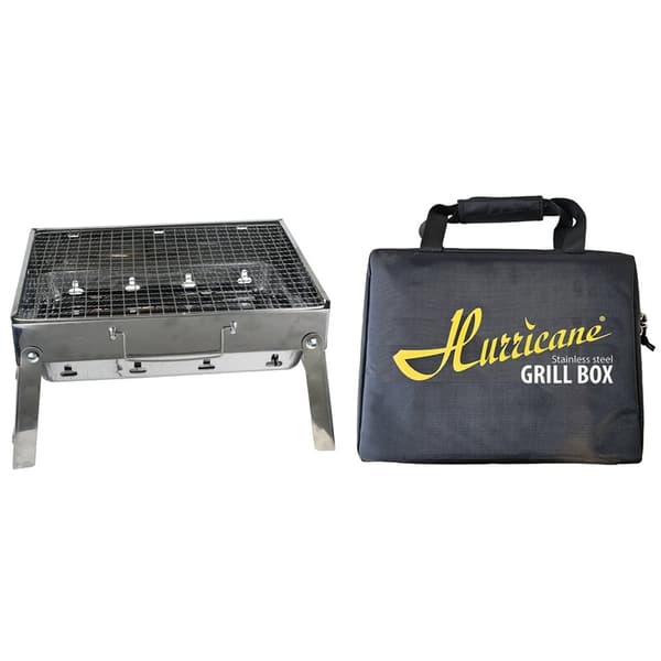 Hurricane Grill Box Rustfrit Stål 39x30x8cm