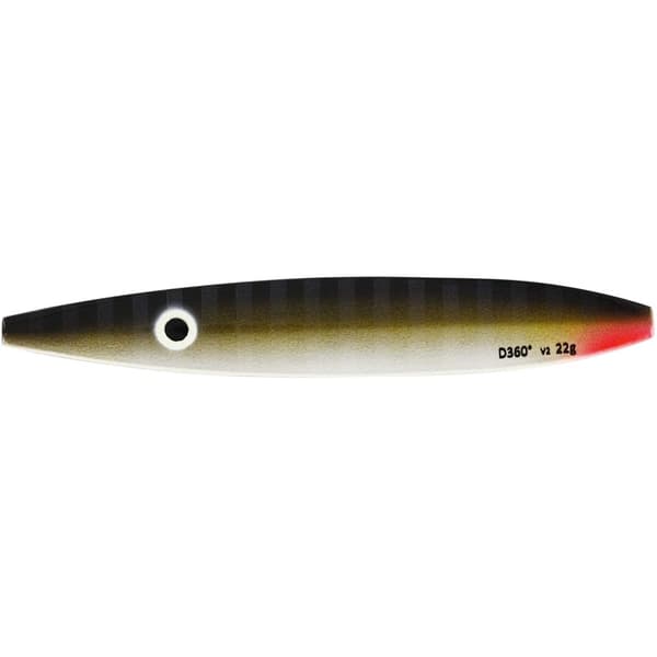 Westin D360° V2 12g 8cm UV Stribet Sort