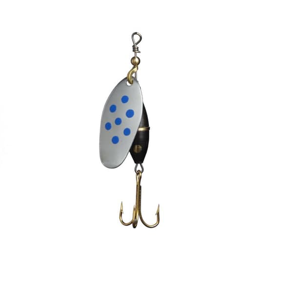 Myran Panter Spinner 15g Silver/Blå/Prick