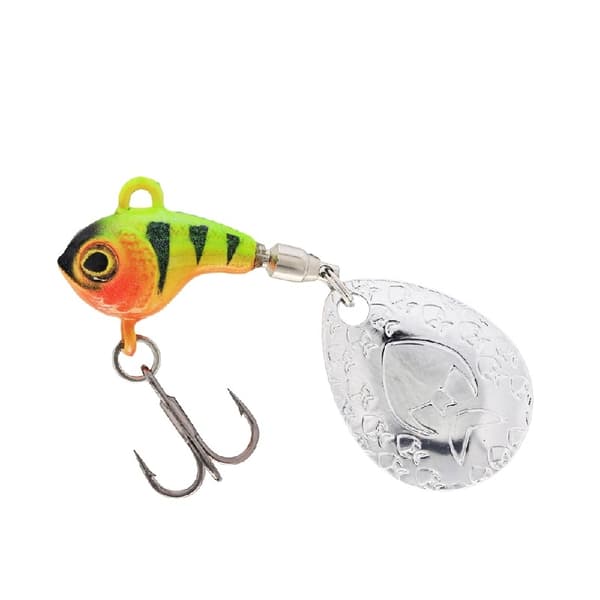 Westin Dropbite Tungsten Spin Tail Jig 2cm 13g Chartreuse Perch