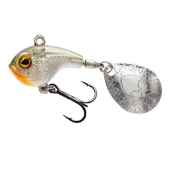 Westin Dropbite Spin Tail Jig 3,7cm 22g Clear Olive
