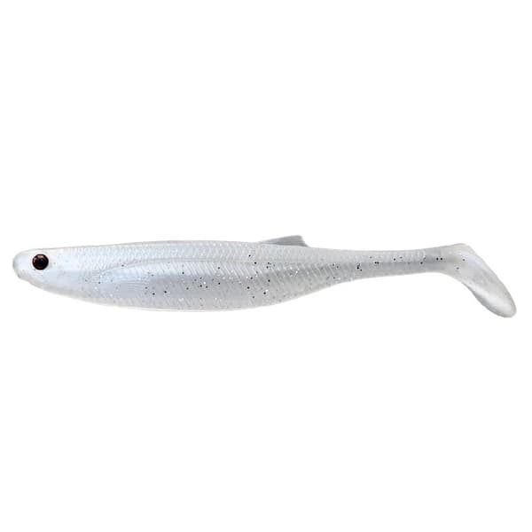 Headbanger Banger Shad 12cm, 9g - Pearl White 5-pack