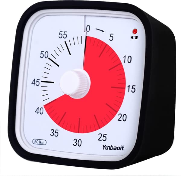 Visuel Timer til Klasseværelset og Børn - 60 minutter