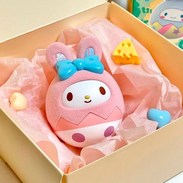 Miniso Hello Kitty & Vänner Kanin Ägg Overraskningsfigur Blindlåda