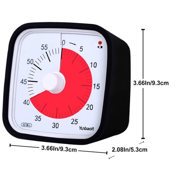Visuel Timer til Klasseværelse og Børn - 60 minutter