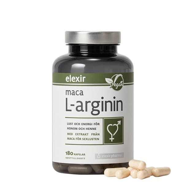 Maca L-arginin 180 kapslar
