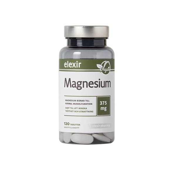 Magnesium 375 mg 120 tabletter