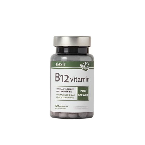 Vitamin B-12 Vegan 100 tabletter