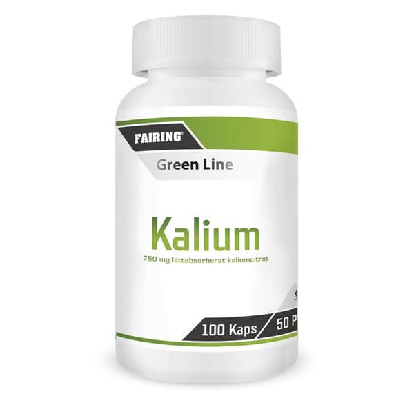 Kalium 100 Kapslar