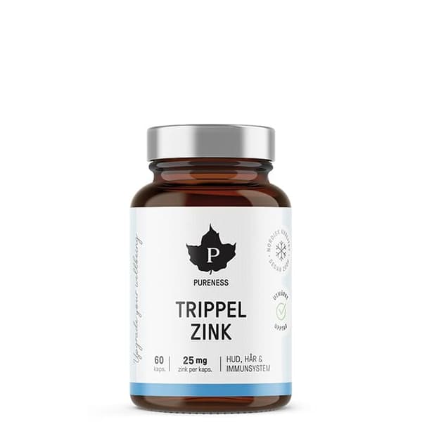 Trippel Zink 60 kapslar