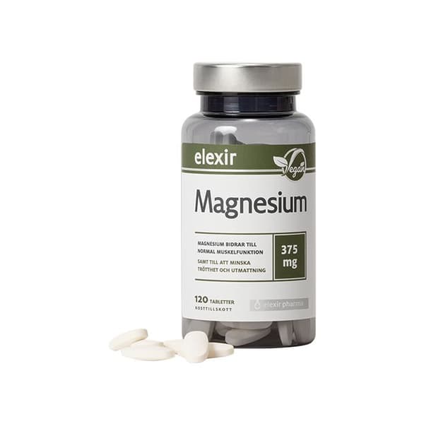 Magnesium 375 mg 120 tabletter
