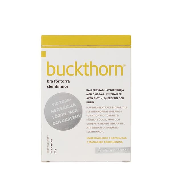 Buckthorn Havtornsextrakt 60 kapslar