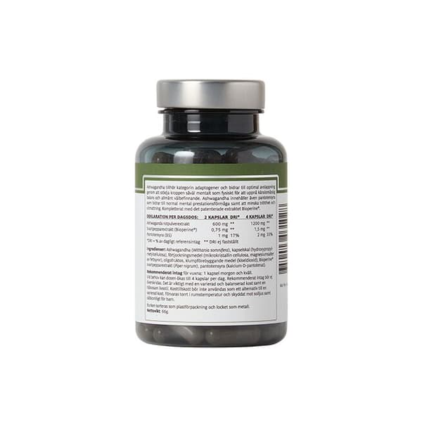 Ashwagandha 120 Kapslar