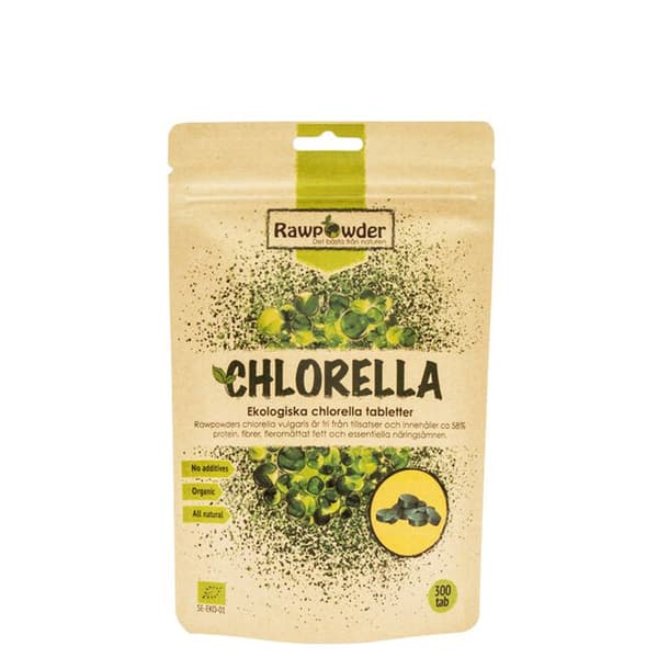 Ekologiska Chlorella Tabletter 300 st