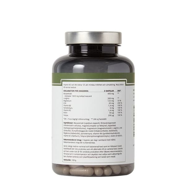 Maca L-arginin 180 kapslar