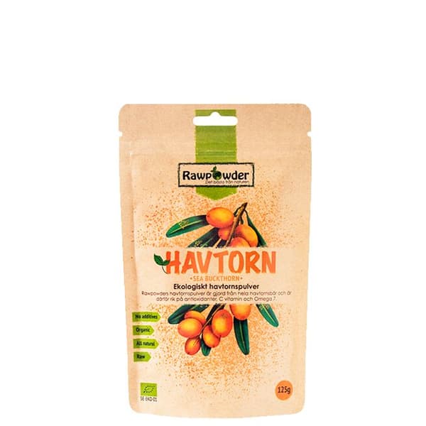 Havtornspulver EKO 125 g