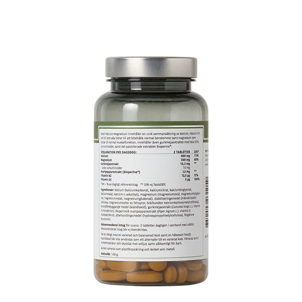 Kalcium Magnesium 120 tabletter