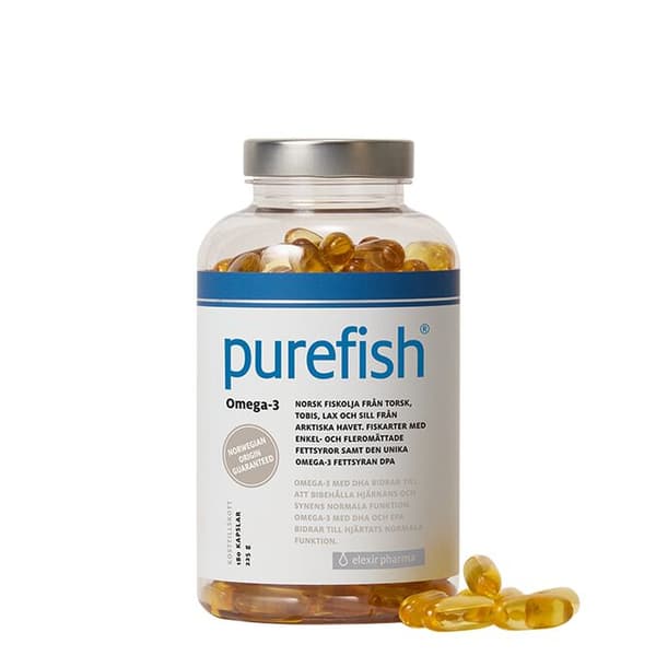 Purefish Omega-3 180 kapslar
