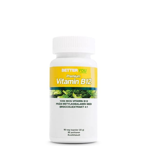 Premium Vitamin B12 90 kapslar