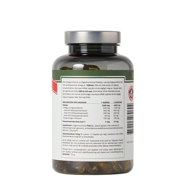 Omega-3 Forte 1000 mg 132 kapslar