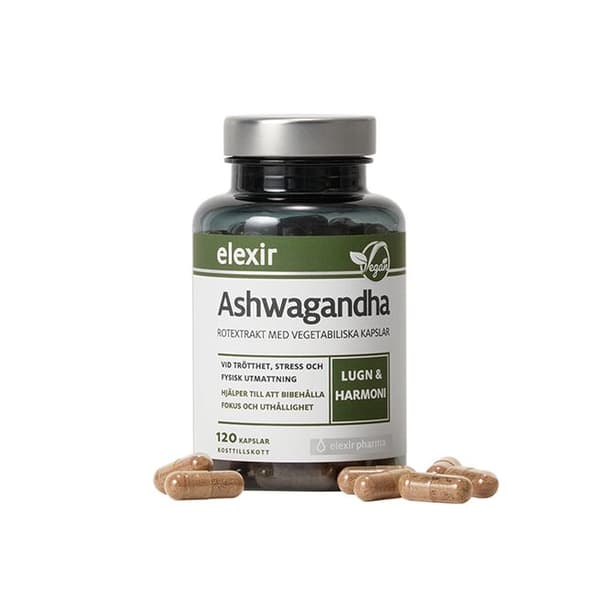 Ashwagandha 120 Kapslar