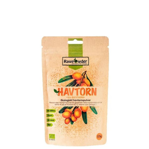 Havtornspulver EKO 125 g