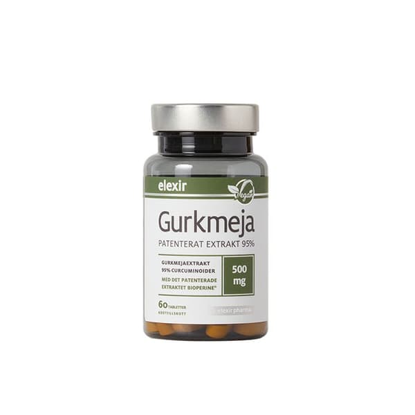 Gurkmeja 500 mg 60 tabletter