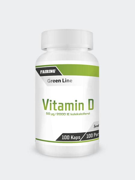 Vitamin D 100 kapslar