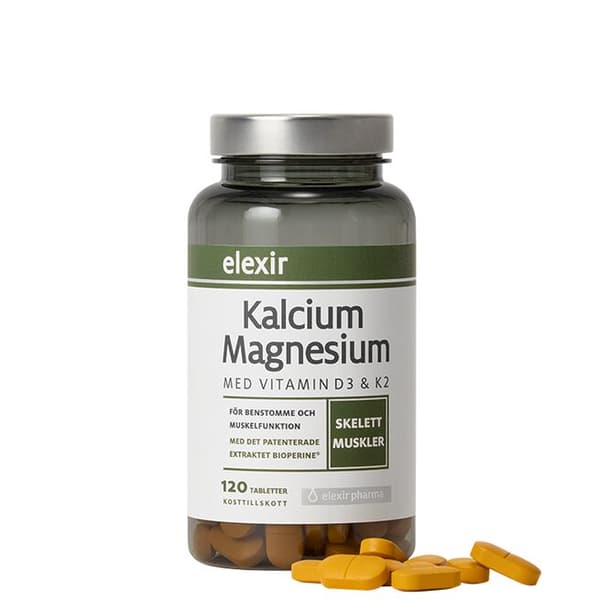 Kalcium Magnesium 120 tabletter