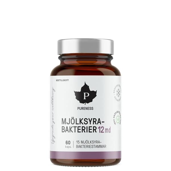 Mjölksyrabakterier 12 md 60 kapslar