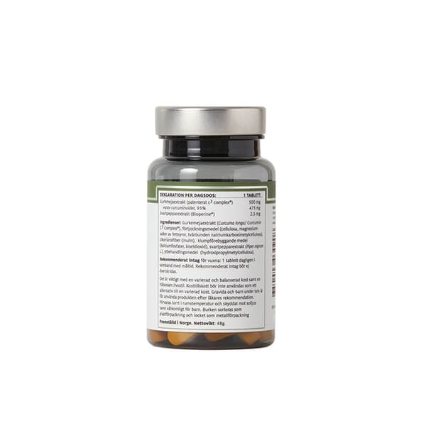 Gurkmeja 500 mg 60 tabletter