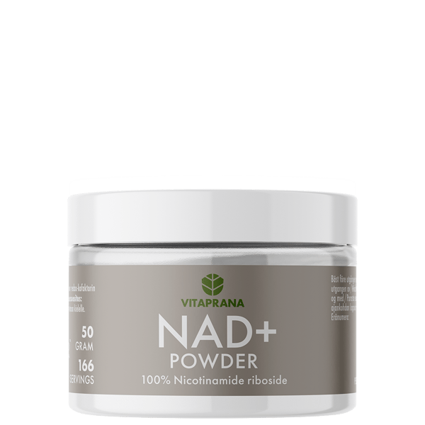 NAD+ pulver 166 portioner (50 g)