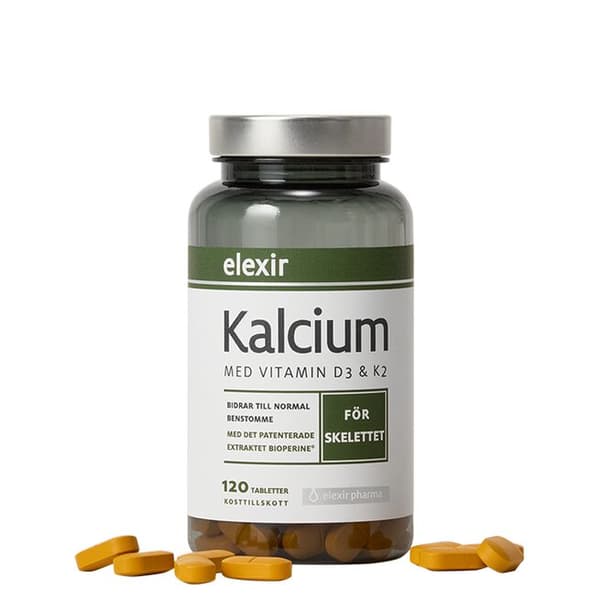 Kalcium 120 tabletter