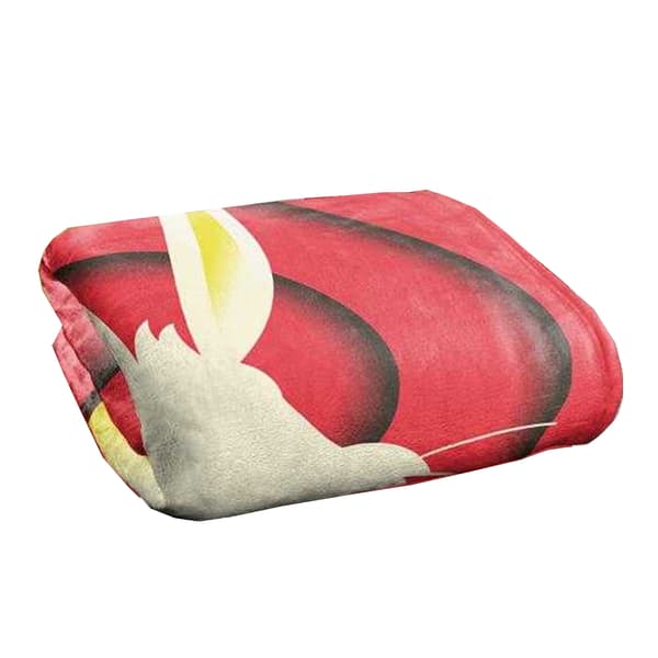 Warner Bros Silky Circle Bugs Bunny Supersoft Blanket
