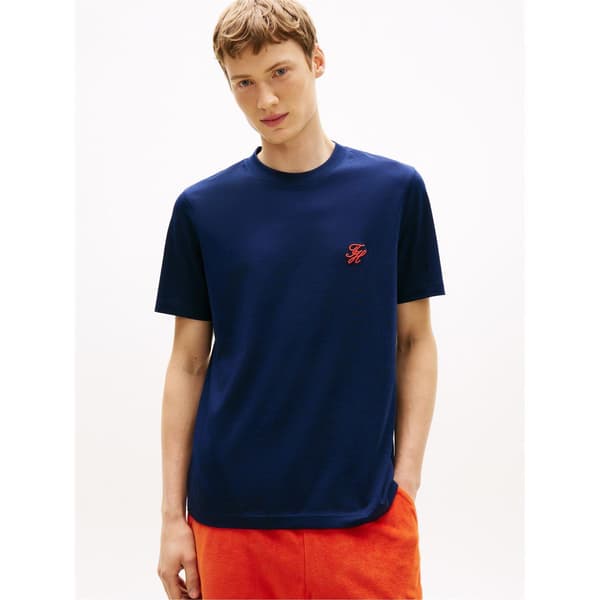 Tommy Hilfiger Herr Script Logo Regular T-shirt